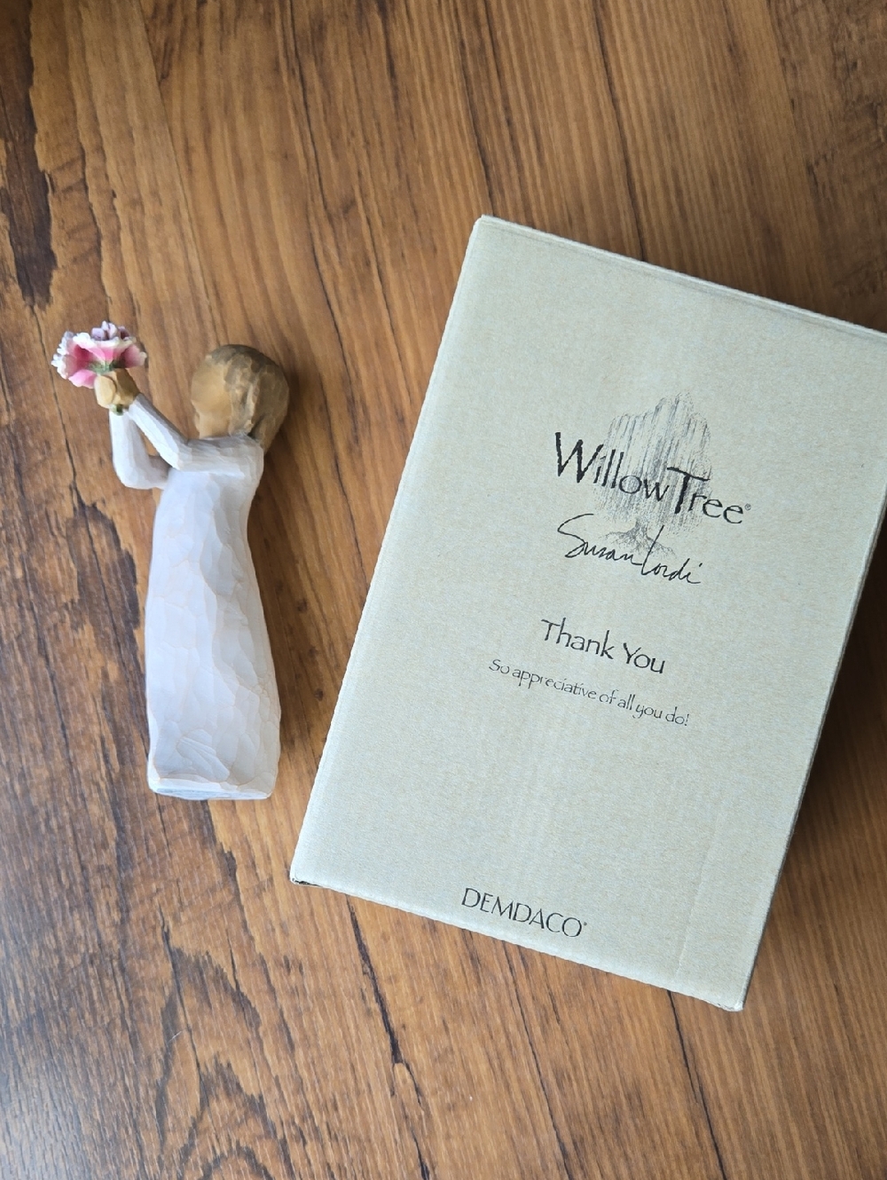 Willow Tree 'Thank You' Figurine with Box
